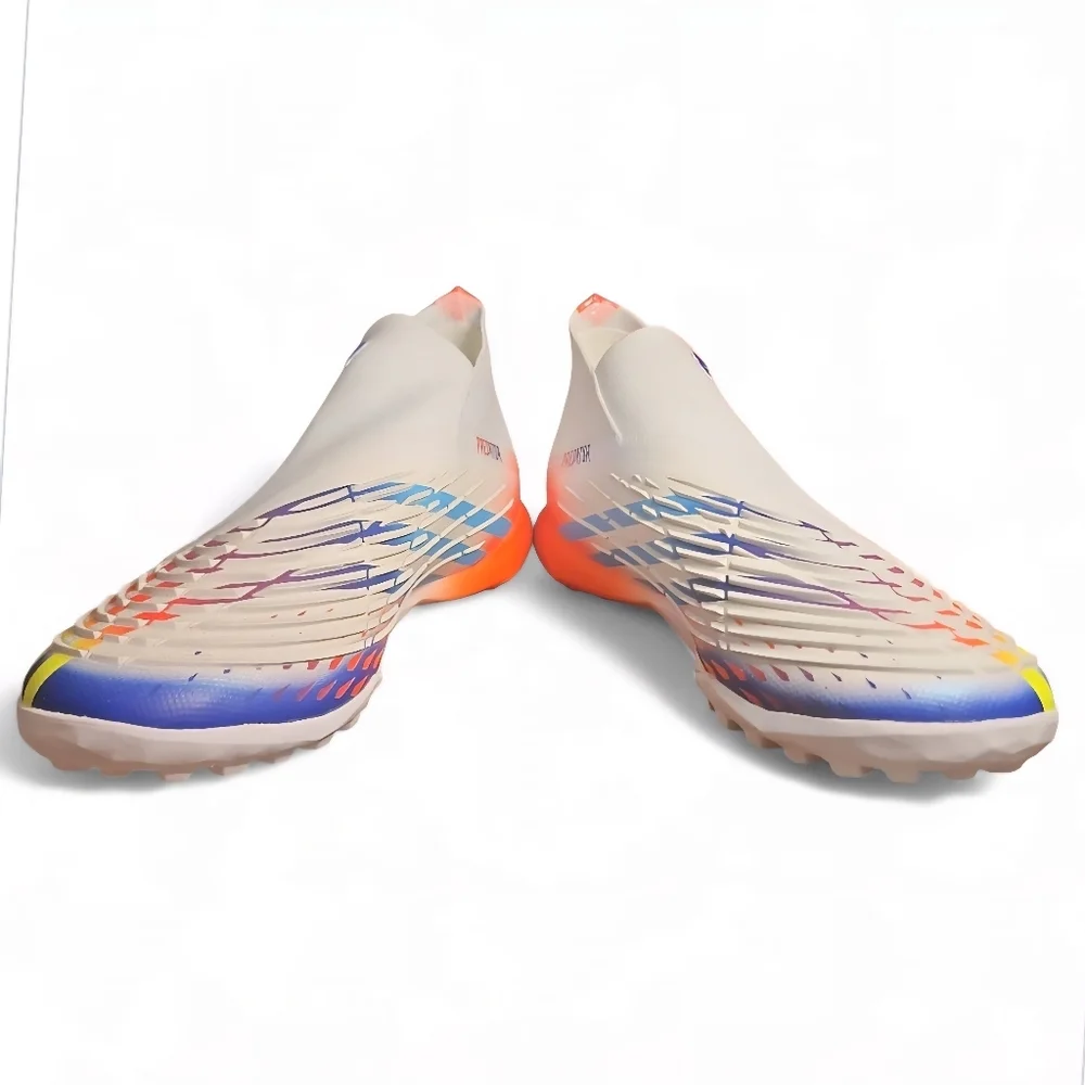 Adidas Predator Edge.1 GZ6101 White Mens Football Soccer Shoes Cleats 6.5 - Picture 5 of 10